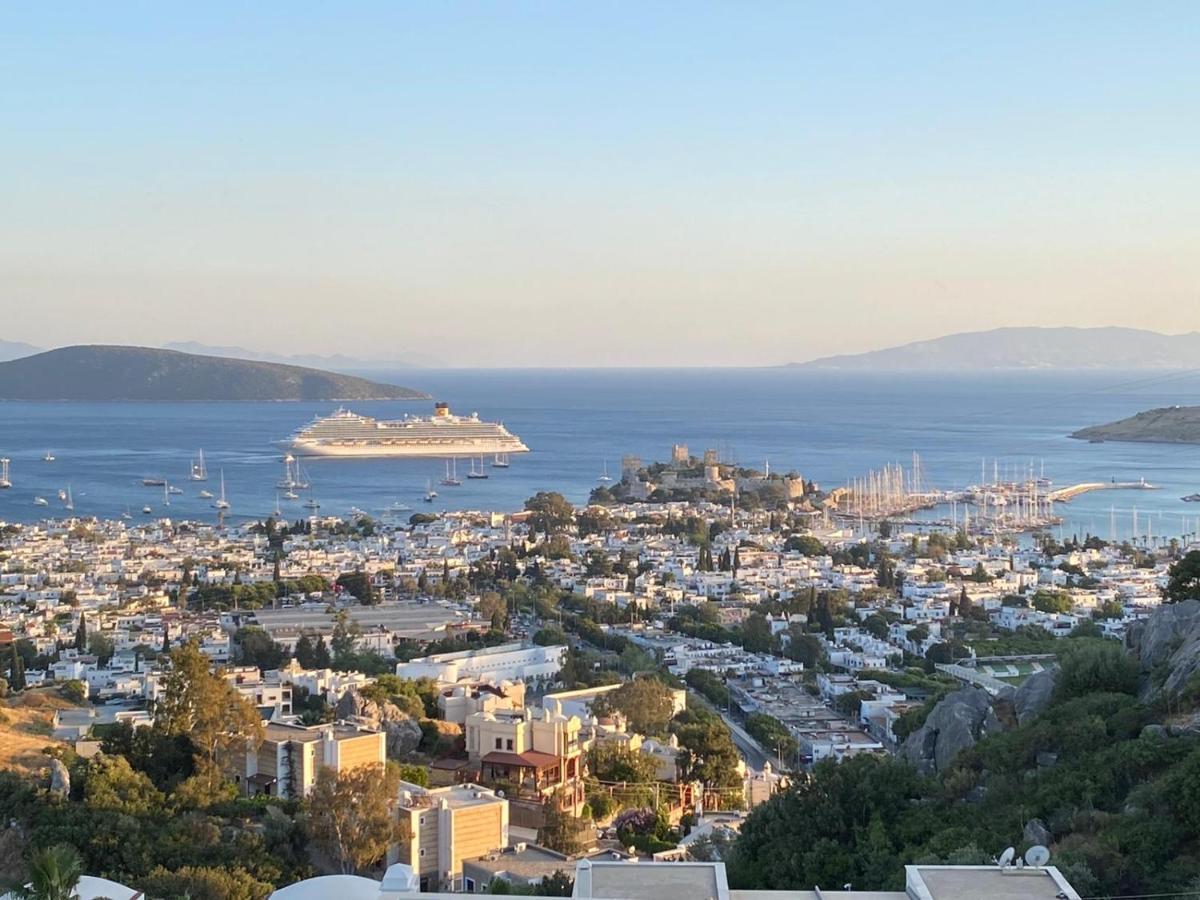 Bodrum Burcu Residence, Magnificent Sea View, Cozy, Free Otopark, Free Wifi Exterior photo