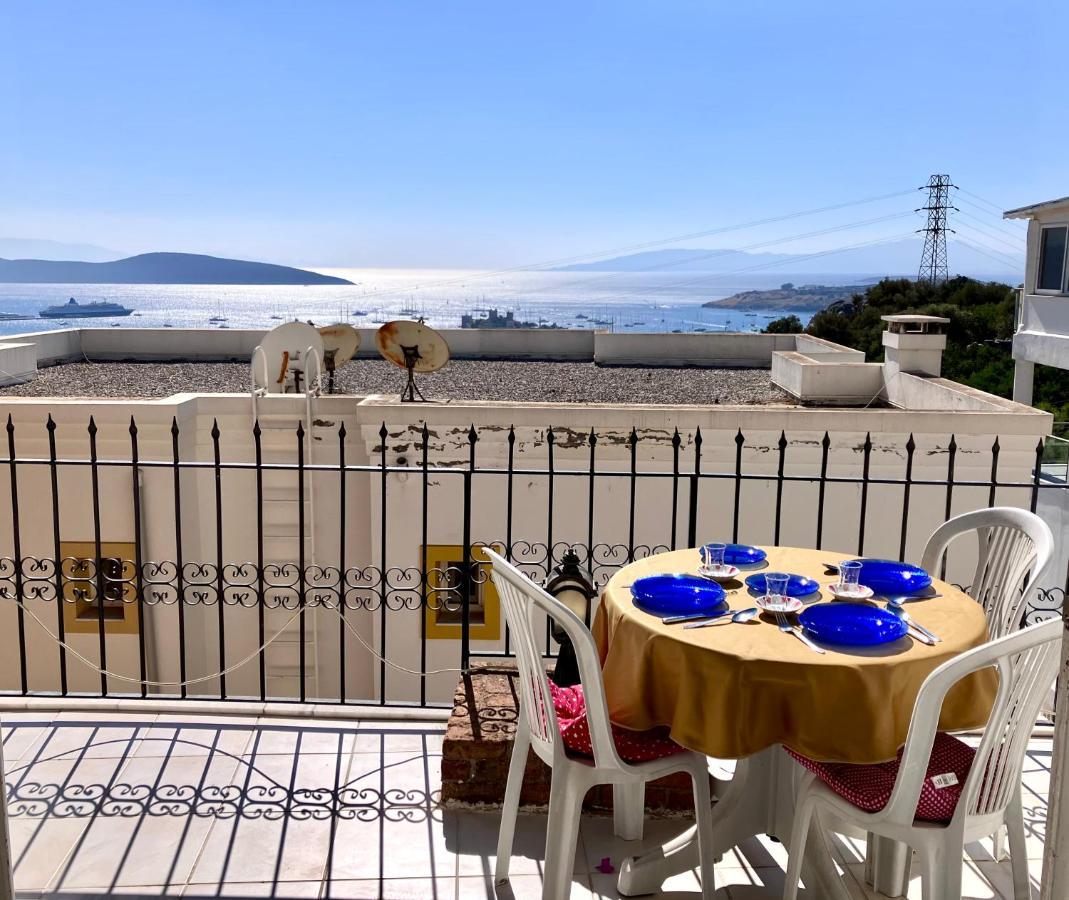 Bodrum Burcu Residence, Magnificent Sea View, Cozy, Free Otopark, Free Wifi Exterior photo